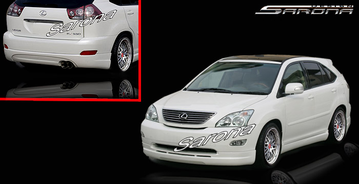 Custom Lexus RX330  SUV/SAV/Crossover Body Kit (2004 - 2006) - $1579.00 (Part #LX-036-KT)